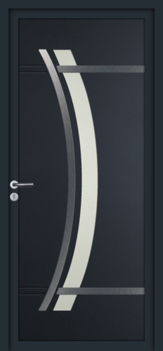 Porte d'entrée PVC
